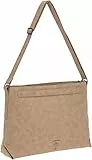 LÄSSIG Baby Wickeltasche Umhängetasche mit Zubehör veganes Leder/Tender Shoulder Bag camel
