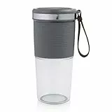 Tristar Mini Standmixer - 400 ml - 2 Klingen - 1 Geschwindigkeit - 50 W - Mixer zum Mitnehmen - Smoothie- und Shake-Maker - BL-4475