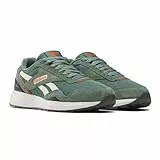 Reebok Unisex GL1100 Sneaker, Escape Green/Chalk/Pump ORANGE, 42.5 EU