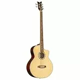 Ortega Guitars Bass Elektro-Akustisch 5-Saitig – Deep Series – Fichte, Sapele, Natur (D7CE-5)