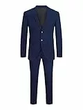 JACK & JONES Male Einreihiger Blazer und Hose JPRFRANCO Super Slim Fit Anzug