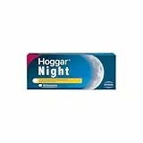 Hoggar Night Schmelztabletten zur praktischen Einnahme ohne Wasser bei akuten Ein- und Durchschlafstörungen, 10 Tabletten