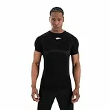 SMILODOX Herren Kompressionsshirt Carnos, Muskelbetontes T-Shirt, Enganliegendes Fitness Shirt, Seamless & Atmungsaktives Trainingshirt mit Body Mapping & feuchtigkeitsregulierung, Gym & Workout