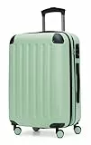 Hauptstadtkoffer Spree - Handgepäck, 55 x 36 x 21 cm, TSA, 4 Rollen, 42 Liter, Reisekoffer, Hartschalenkoffer, Rollkoffer, Bordgepäck Koffer, erweiterbar, Mint
