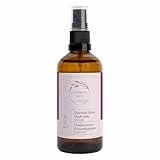 Rosenwasser Bio – Natürliches Gesichtswasser mit Damaskus Rose, Hydrolat für Gesichtsreinigung & Feuchtigkeitsspray bei Sensitiver Haut, 100ml - Levandu Ukis