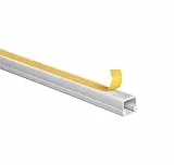KOMIB Hochwertige Kabelkanäle Weiß (reinweiß) 10 Meter - 5 x 2m (5 Stück) Elektroinstallation Kabelkanal Kabelabdeckung Kabelmanagement Diverse Größen/VDE (10 x 10mm selbstklebend)