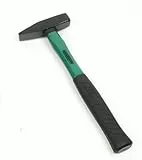Brüder Mannesmann Schlosserhammer 500 g, ergonomischer Griff, schlagfester Kopf, ideal für Reparatur, Montage und Heimwerker, Profi-Qualität, 1 Stück 76515, grün/schwarz | M76515
