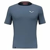 Salewa Herren Pedroc Dry M Mesh T-shirt. S/S Tee, Java Blue, L EU