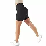 Tofox Kurze Sporthose Damen Blickdicht Elastisch Sporthose Shorts Hotpants für Yoga Fitness Freizeit Sport Shorts Damen für Fitness Yoga