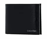 Calvin Klein Herren Geldbeutel Warmth Trifold Klein, Schwarz (Ck Black), Einheitsgröße