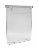 Taymar Prospekthalter Spender für Prospekte und Broschüren in A5 1 Stück farblos