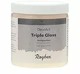Rayher Triple Gloss, Aufstrich Lack, klar, hochglänzend, Dose 236 ml, für den Innenbereich, Klarlack, Glanzlack, 38067000