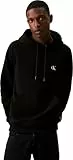 Calvin Klein Herren Sweatshirt Ck Essential mit Kapuze, Schwarz (Ck Black), L