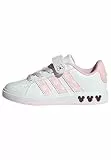 adidas Unisex Kinder Disney Minnie Mouse Grand Court Shoes Kids, FTWR White/Clear pink/Chalk White, 34 EU
