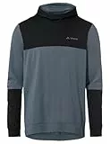 VAUDE Herren Mens Qimsa Hoody T-Shirt, Black/Heron, L EU