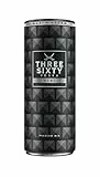 THREE SIXTY VODKA & ACAI | PREMIX 330ml | Vorgemixter Longdrink in der Dose 'to-go' | Geschmack: Vodka & Açai | 10% vol.