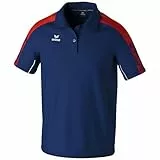 Erima Herren EVO Star Polo Shirt (1112404), New Navy/rot, XXL