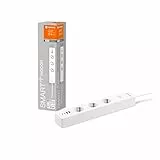 LEDVANCE Smart Plug mit WiFi Technologie, dreifache Steckdosenleiste mit Überlastschutz und Überspannungsschutz inklusive USB Anschlüsse, steuerbar über WiFi App, Alexa und Google