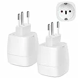 Vutizal Reiseadapter Deutschland-Schweiz Typ J für Ruanda, Liechtenstein