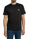 Vans Herren Logo-T-Shirt Für Die Linke Brust, Black, M