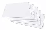 Legamaster 7-156000 Flipchart-Papier, 5 Blöcke mit je 20 Blatt, blanko