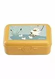 Sterntaler Kinder Brotdose Ente Edda Lou mit herausnehmbarer Schale, Lunchbox, Snack Box mit Clickverschluss