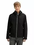 TOM TAILOR Hybrid Lightweight Steppjacke mit Kapuze im Stehkragen, baked clay orange, XS
