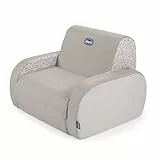 Chicco Kindersessel Twist, Kindersessel ab 1 Jahr , umbaubar in Liege und Sofa, Mit 3 Konfigurationen, bequem und leicht, umbaubar mit 1 Geste, Für Kinder ab 12 Monaten, Relaxsessel fürs Kinderzimmer