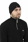 Levi's Unisex Otis Beanie Strickmütze, Schwarz (Black), Large (Herstellergröße: L/XL)