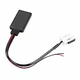KIMISS Duokon Car Bluetooth AUX-Kabel, 12-poliges Car Bluetooth-Modul AUX-IN-Kabeladapter Passend für E61 E62 E60