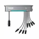 Zendure SolarFlow Balkonkraftwerk, Hyper 2000 Eingebaute Mikrowechselrichter, 1200W Ausgang, TOU, 1800W Solar Eingang, Bidirektionales 1200W AC-Laden, Kompatibel mit AB Akkus