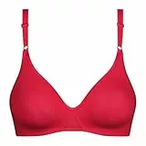 Dim BH für Frauen ohne Bügel Mes Essentiels By Dim x1 Rot Cheri 75B