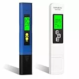 RUNBO 4-in-1 pH Messgerät Wasser – pH/TDS/EC/Temperatur Messgerät für Aquarium, Pool, Trinkwasser, Schwimmbad