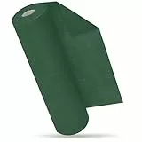 MODERNO Vlies Tischläufer - Moderner Outdoor Tischläufer in Dunkel Grün, 30 cm x 25 m - Ideal für Tischdeko, Partydeko bei Geburtstag, Hochzeit & Festen