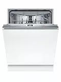Bosch Geschirrspüler 60 cm, Vollintegriert, Besteckschublade, Automatisierte Startzeit, VarioFlex-Körbe und VarioSchublade - Flexibilität und Komfort beim Beladen, Extra Trocknen, SMV4HVX14E