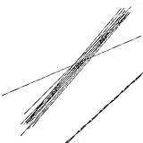 12 Stück DekupiersäGebläTter, Sägeblätter Dekupiersäge Sägen Juweliere Dekupiersägeblätter Spitzende für Holz Metall Kunststoffschneiden Sägen Schnitzen(5#)