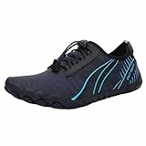 Barfußschuhe Damen Herren Badeschuhe Wasserschuhe Aquaschuhe Strandschuhe Schnell Trocknend Schwimmschuhe Breathable Surfschuhe Traillaufschuhe Leicht Fitnessschuhe mit rutschfest Sohle