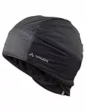 VAUDE Bike Warm Cap Plus, sportive, isolierte Radhelm-Unterziehmütze für kalte Tage, wattierte und windabweisende Zonen, leicht und elastisch, black, S