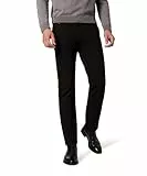 PIONEER AUTHENTIC JEANS Herren Jeans Ron | Männer Hose | Regular Fit | Raw/Unwashed Washed | Black raw 6477 9810 | 36W - 34L