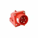 Interflex PCE - Wagenheber mit Geräteschutz 16A 3-polig + Neutral 400V 6h/s rot