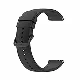 Generic Silikon Armband für Fossil Gen 6 44mm/Fossil Gen 5/5E 44mm/, 22mm Wasserdichte Weiche Ersatzriemen, Weiches Silikon Ersatzarmband Uhrenarmband Sportarmband für Damen Herren (Schwarz)