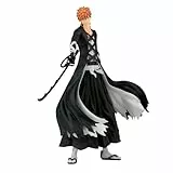 Banpresto Ichigo Kurosaki Bleach Actionfigur, Maximatisch, 25 cm, BP89922P, Mehrfarbig, Sammelfigur, ideal für Anime-Fans