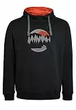 ELKLINE Herren Hoodie Placetobe | Kapuzenpullver mit Bulli Print Baumwolle | 1031077, Größe:S, Farbe:Black