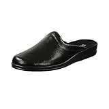 Rohde Damen, Frauen, Pantoletten, Slipper,Sandalen,Freizeitschuhe,Schlupfschuhe,schluepfschuhe,Slipper,Slides,Slip-ons,Mules,SCHWARZ,43 EU
