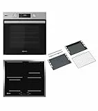Bauknecht BAKO 466 Steam IND Einbau Backofen-Kochfeld Kombination/Heißluftbackofen mit 12 Funktionen/Gentle Steam/EEK A+/Induktions-Kochfeld/ 60cm/Inox