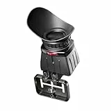 Walimex Pro Viewfinder Easy View Displaylupe Sucherlupe für 3 Zoll Display (Vergrößerung 3-fach) mit Kamerahalterung für System- und DSLR Kamera