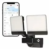Brennenstuhl Connect WiFi LED Duo Strahler WFD 3051 P (36W, 4300lm, IP54, diverse Lichtfunktionen über App steuerbar, Außenstrahler zur Wandmontage mit Bewegungsmelder)
