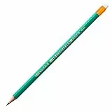 BIC Bleistift Evolution Original 655 HB mit Radierer, Schachtel à 12 Stück, grün