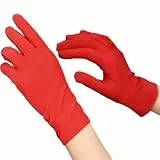 Xinsheinelry 2er Pack stilvolle farbige Handschuhe, elegante Präsentationsfäustlinge, langlebige Handschuhe für Hochzeiten, Ausstellungen und Geschäftstreffen Stilvoll