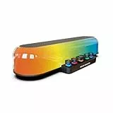Nova Gaming URSAE RGB Gaming Soundbar, kraftvoller Sound, 6 Stunden Akkulaufzeit, kompaktes Design, RGB-LED, Bluetooth 5.3 für PC, Smartphones und Tablets